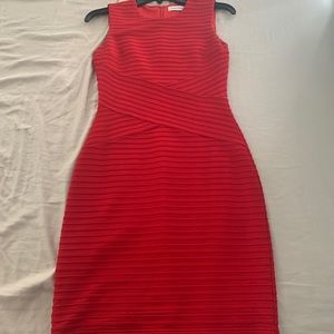 Calvin Klein Red Dress
